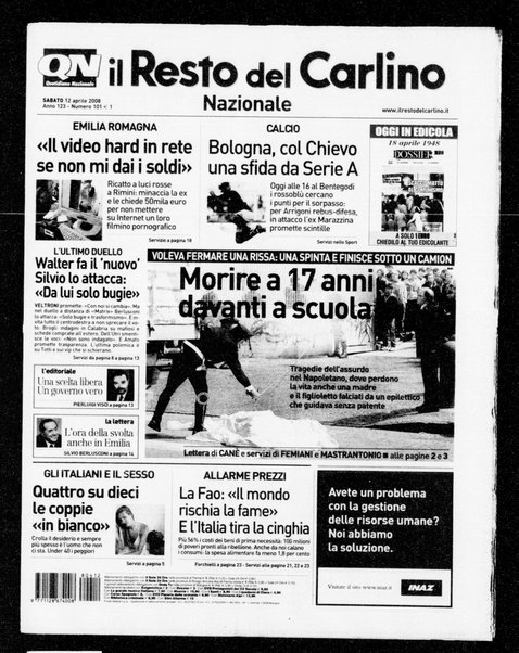 Il Resto del Carlino : giornale dell'Emilia